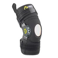 Knee Brace XFORCE Neoprene Support Compression (Large) - Arthritis, Tendonitis, Pain Relief and Recovery - Adjustable Hinges - Open Patella.