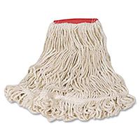 Rubbermaid Commercial Super Stitch Blend Mop, Large, White, FGD21306WH00