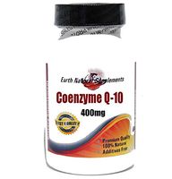 Coenzyme Q-10 400mg * 100 Caps 100% Natural - by EarhNaturalSupplements