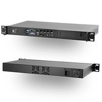 MITXPC 6 x Intel LAN Front I/O Mini 1U Rackmount Solution, Intel Core i5 with vPro, NF9G, M1U05