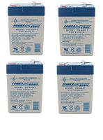 Exit Sign Battery 6V 4.5Ah Backup - 4 Pack Beiter DC Power