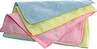 Norwex Baby Microfiber Wash Cloths Set of 3 Cloths: BacLock Anti-Bacterica Anti-Microbial