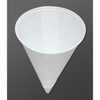 SLO6RBU - Solo Bare Treated Paper Cone Water Cups