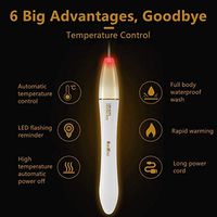 WGYYW New Heating Rod Charging Simulation Adult Body Temperature (Intelligent Thermostat 37.5 Degrees Celsius), Waterproof, Suitable for Beginners Men Toy
