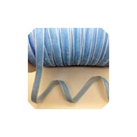 5 Yards 3/8"(10mm) Velvet Ribbon Wedding Party Decoration Handmade Ribbon Gift Wrapping Hair Bows DIY Christmas Ribbon,Sky Blue
