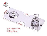 10Pcs Battery Positive Negative Conversion Spring Contact Plate