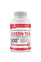 Green Tea Extract 500mg - 120 Vegetarian Capsules - EGCG - Supports Weight Loss and Boost Metabolism - Energy - Immune Health - TNT Supplements