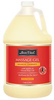 Bon Vital' Muscle Therapy Massage Gel Made with Dwarf Pine Oil and Essential Oils for a Relaxing Massage, Arthritis Pain Relief, and Sore Muscle Relief, Great for Use in Graston and IASTM, 1 Gallon