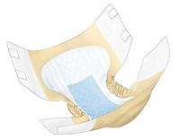 MCK75373101 - Covidien Adult Incontinent Brief Wings Tab Closure X-Large Disposable Heavy Absorbency