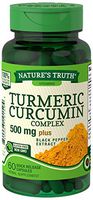 Nature's Truth Turmeric Curcumin Complex 500 mg Plus Black Pepper Extract, 60 Count