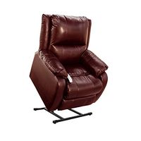 Mega Motion Windermere NM-2650 Three Position Chaise Lounger with Heat + Massage (Burgundy)