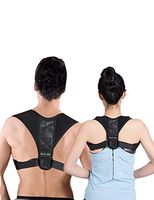 Posture Corrector for Men & Women, Comfortable Adjustable Upper Back Support and Neck Pain Relief，Slouching &Hunching Clavicle Brace - MEDI SKY