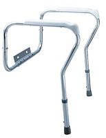 Industrial Grade 4WMH5 Safety Rail, White, 17.9x20-24x28-32