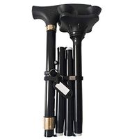 ZTY66 Folding Walking Cane with LED Light,Adjustable & Portable Walking Stick, Lightweight,Collapsible for Men/Woman