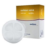 Alimed Sorbion Sana Multi Star Primary Dressing, 6-1/2 Inch- Box of 10