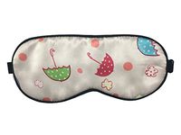 Amint Super Smooth Colorfast Silk Sleep Mask Eye Mask for Sleeping with Soundproof Ear Plugs Pink,7.9"*3.5"