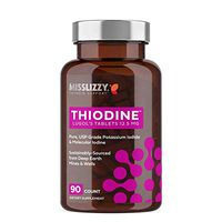Thiodine Lugol's Iodine Tablet Supplement 12.5mg, Easy-to-Swallow, 90 Pills