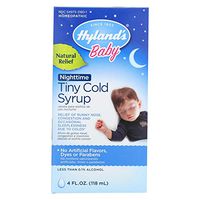 Hylands Homepathic Cold Syrup Nighttime Tiny Baby 4 fl oz