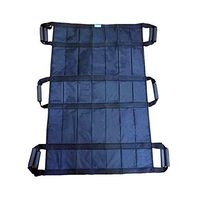 XIHAA Medical Folding Soft Stretcher,Emergency Rescue Soft Stretcher Middle Thick Cotton, for Hospital,Clinic,Home,Sports Venues,Ambulance Black,(62.9×28.3 in),Ordinary