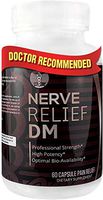 Nerve Relief DM | Painful Diabetic Neuropathy and Nerve Support, Doctor Recommended All-Natural Dietary Supplement with B-Vitamins, Alpha Lipoic Acid, Benfotiamine, Pain, Numbness, Burning, tingling.