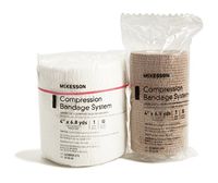 McKesson 2 Layer Compression Bandage System Tan NonSterile 1 / Bag