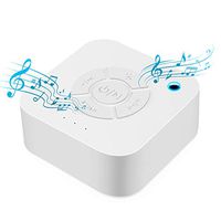 White Noise Machine, Sound Machine for Sleeping & Relaxation, 9 Natural Sounds Portable Sleep Sound Therapy for Home, Office, Travel, Kid, Adult, Baby, Plug in Or Battery Powered