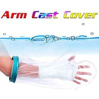 【2020 Newest】 Waterproof Arm Cast Cover for Shower, Swimming, Bath - Reusable Cast Protector, Cast Bag, Cast Sleeve - Watertight Protection for Broken Hands, Fingers, Wrists, Arms