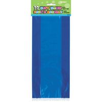 Cellophane Royal Blue Party Bags by Unique Party