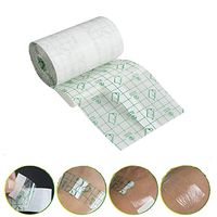 Zinnor 10cmX10m Waterproof Transparent Adhesive Wound Dressing Fixer Plaster Stretch Fixation Tape (1 roll 10cmX10m)