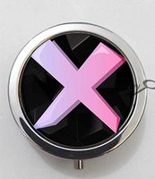 BlackKey Letter X 3-Compartment Decorative Pocket Gift Box Case Organizer for Pill, Color 1 -1450