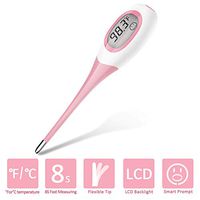 Thermometer Fast Read Digital for Baby,Underarm,Oral,Rectal Thermometer for Newborns,Babies,Kids,and Adults