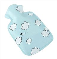 Mini Lovely Children Hot Water Bottle/Small Hand Warmer 100 ML, Blue Sky