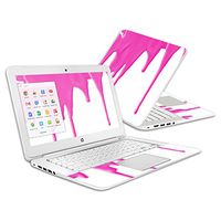MightySkins Skin Compatible With HP Chromebook 14 (2014) wrap cover sticker skins Pink Drip