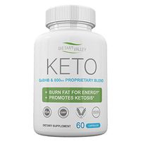 Dietary Valley Keto - GoBHB and 800MG Propriotary Blend - Burn Fat for Energy - Promte Ketosis - 60 Capsules - 30 Day Supply