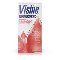 Visine Advanced Redness Relief Eye Drops 0.50 oz (Pack of 4)