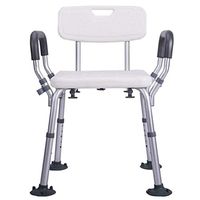 ZHAO XIN Shower Chair with Back | Tool-Free Assembly | Medical Spa Bathtub | for Disabled, Seniors, Bariatric (Color : B)