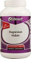 Vitacost Magnesium Malate - 180 Vegetarian Tablets