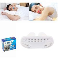 Snoring Device Snoring Or Difficulty Breathing During Sleep Male and Female Air Purifier Comfortable to Sleep and Easy to Carry,White