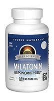 Source Naturals Sleep Science Melatonin 5 mg Helps Promote Sleep - 240 Tablets