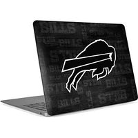 Skinit Decal Laptop Skin for MacBook Air 13in Retina (2018-2019) - Officially Licensed NFL Buffalo Bills Black & White Design