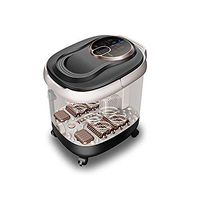 Foot Whirlpool (Non-automatic Massage Wheel 8, 12 Bubble Holes, 2 Herb Storage Box, 4 Operating Modes)