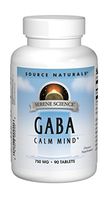 Source Naturals Serene Science GABA 750 mg Calm Mind - 90 Tablets