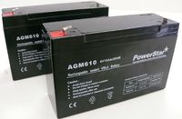 UPS Replacement Battery Pack for APC BK450 - APC RBC3 Cartridge #3 - Leakproof 6V 10AH x 2 Battery. Pre-Charged.