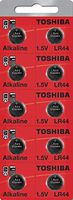 TOSHIBA LR44 LRV08 12V ALKALINE BATTERY 1PACK (10PCS) Batteries