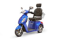 Ewheels 3-Wheel Scooter with Electromagnetic Brakes Blue