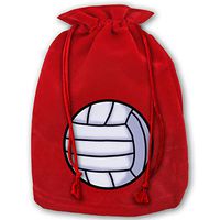 Leisue Lilac Volleyball Bags Drawstring Santa Sack Decorations