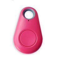 Pet Dog Anti-lost Tracker Smart Bluetooth GPS Tracker Tag Key Finder Locator Tracer (Red)