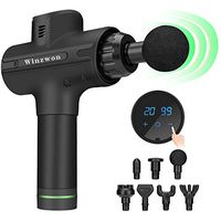 Massage-Gun-Deep-Tissue-Percussion-Muscle-Massager-for-Athletes Winzwon Handheld Electric Body Massager Super Quiet with 8 Professional Massager Heads and Portable Sports Drill