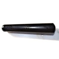 Charged 4" Himalayan Black Tourmaline Crystal Massage Wand + Selenite Charging Heart Included (Healing Energy Psychic Protection)