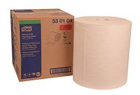 Tork 530104 Heavy-Duty Cleaning Cloth, Giant Roll, 1-Ply, 16.9" Width x 887.5' Length, 14.96" Roll Diameter, White (Case of 1 Roll)
